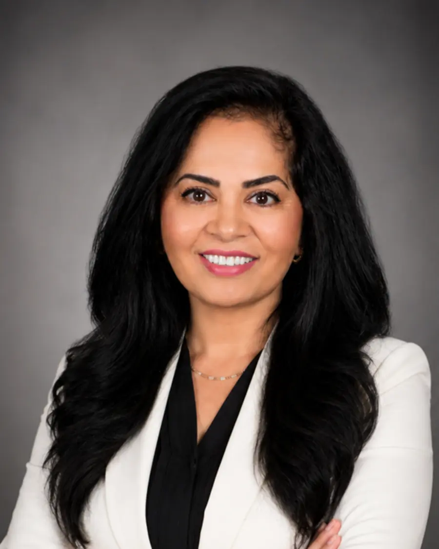 Nehal Shah, Arizona real estate professional, in a modern Phoenix home